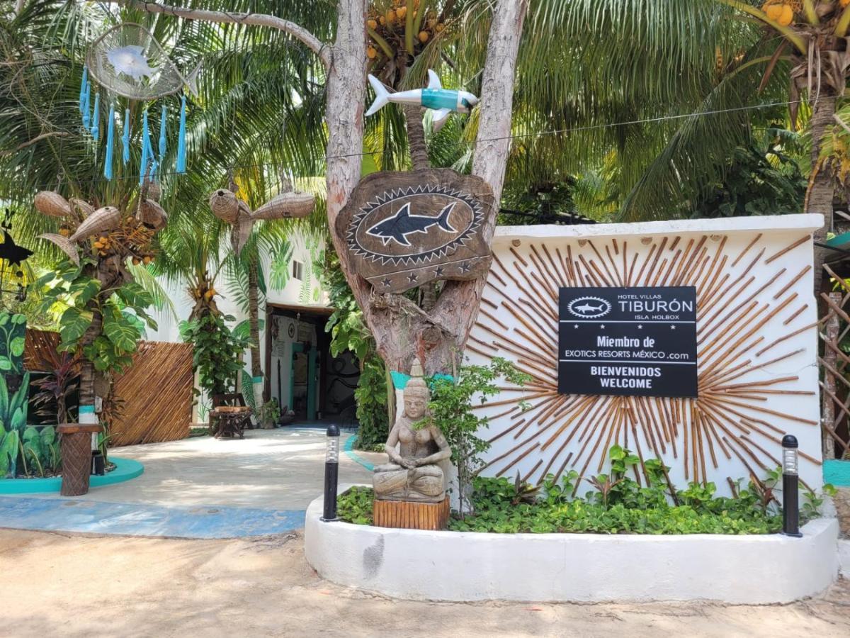 Hotel Villas Tiburon Isla Holbox ภายนอก รูปภาพ
